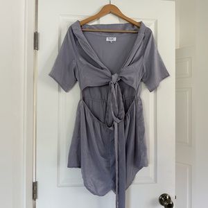 Sabo Skirt Wrap Top Romper